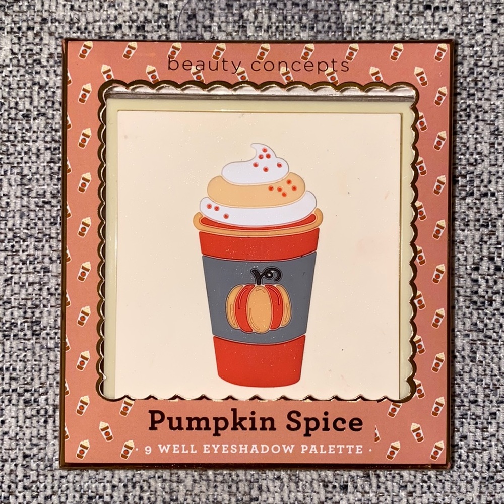 Beauty concepts pumpkin spice Eyeshadow Palette